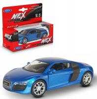 Welly Машинка Audi R8 V10 2009 синий 43633W-B
