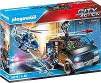 Конструктор "Helicopter Pursuit with Runaway Van"