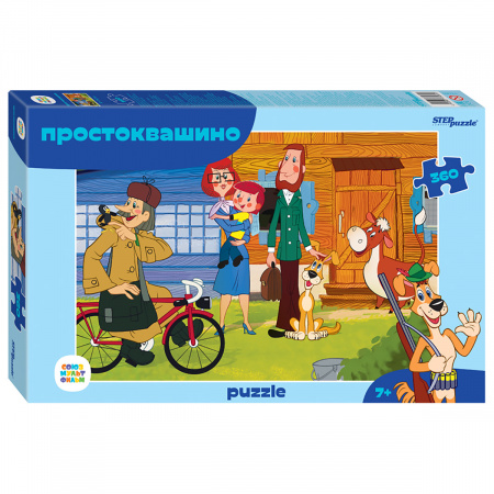 Пазл. 360 "Союзмультфильм Простоквашино"